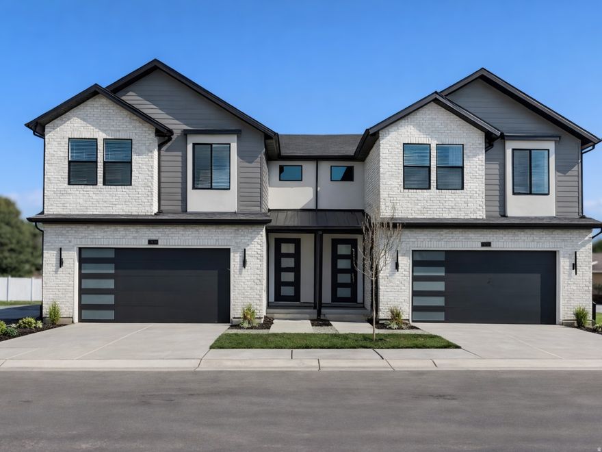 Move In Ready Twinhome With Open Living, Fireplace, Quartz Countertops, Vaulted Ceilings, Under Cabinet Lighting, Blinds Included, EV Charger Installed In The Garage, And Fenced Backyard. HOA Covers Exterior Maintenance, Landscaping, And Snow Removal On Private Roads And Driveways. Quiet Midvale Location Close To Fort Union, Fashion Place, I-15, And I-215. Photos May Be Virtually Staged And Vary By Unit.