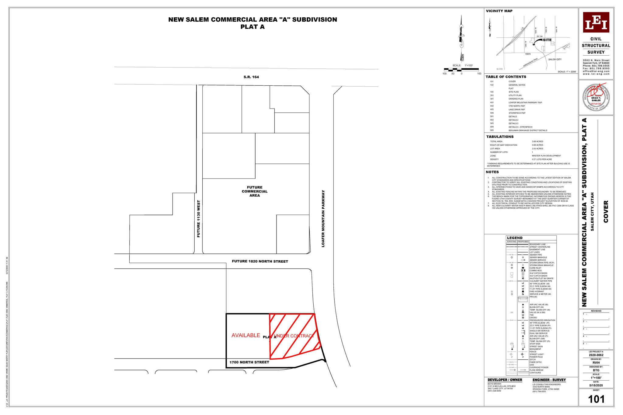 NEW SALEM COMMERCIAL - Land