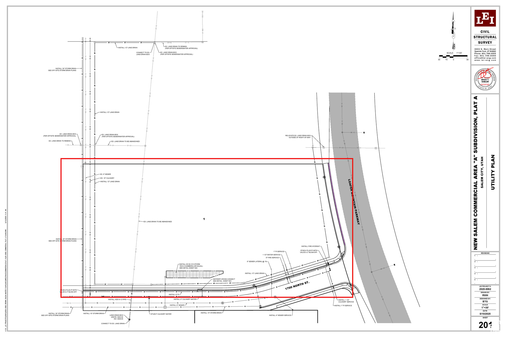 NEW SALEM COMMERCIAL - Land