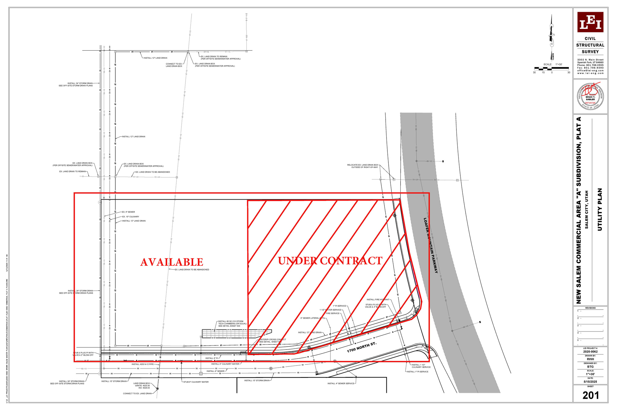 NEW SALEM COMMERCIAL - Land