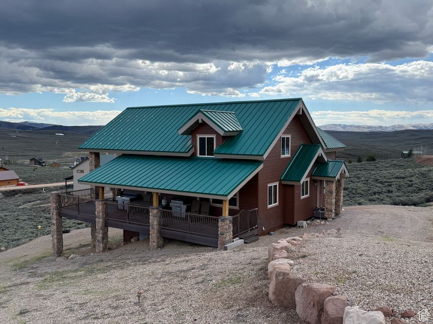 The seller will contribute to buyer's closing costs. Welcome to the perfect getaway! This beautiful cabin home with breathtaking mountain and lake views is a must-see!  It features 6 bedrooms and 4 bathrooms to accommodate large families for all occasions, with a spacious open floor plan and a large deck facing Strawberry Reservoir, which is just minutes away. Tons of recreational activities year-round, such as boating, fishing, snowmobiling, and so much more! The home will come fully furnished.