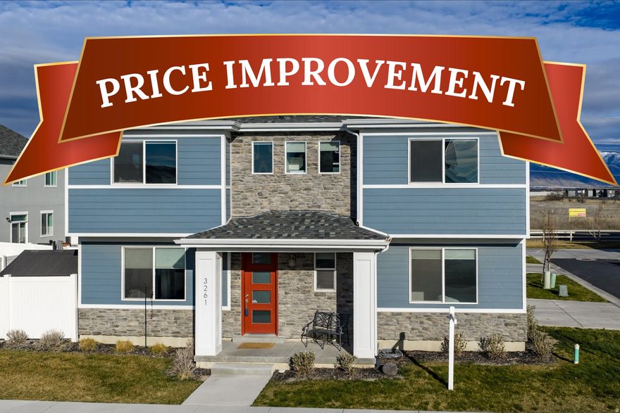 PRICE IMPROVEMENT - This stunning 4-bedroom, 3-bath home is move-in ready and ready to impress.  Step inside to discover brand-new carpet and fresh paint paired with beautiful neutral tones that create a bright, clean, and effortlessly inviting atmosphere throughout. The spacious primary suite is your personal retreat, complete with a separate tub and shower, dual sinks, and a his-and-hers walk-in closet.  Enjoy the best of community living with a neighborhood park just steps away, plus HOA amenities that elevate your lifestyle, including a clubhouse, fitness center, and pool. Outdoor enthusiasts will love the nearby walking and biking trails,  while quick access to the West Davis Corridor (SR-177) makes commuting a breeze. Shopping, dining, recreation, and entertainment are all just minutes away!  Bonus features? Already included. The water softener and storage shed come with the home, adding even more value to this incredible opportunity.  Sellers are motivated - bring your offers!