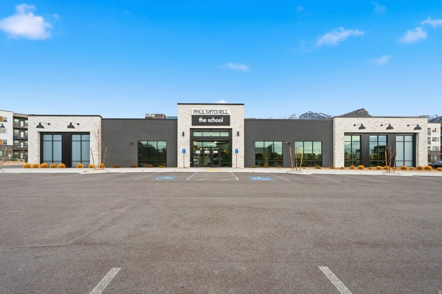 Offered for sale is a 10,608 SF single-tenant commercial building leased to a Paul Mitchell School location. The offering is for the real estate only. The operating business is not included.  Constructed in 2022, the property features modern building systems and contemporary construction, minimizing near-term capital expenditure risk. The asset is secured by a Triple Net Lease, providing investors with a highly passive ownership structure where the tenant is responsible for taxes, insurance, and maintenance. This results in predictable cash flow and minimal management requirements.  The property is located in a strong Provo submarket within Utah County, an area known for consistent population growth, a highly educated workforce, and a diverse economic base anchored by major universities and the expanding Silicon Slopes tech corridor. Strong in-migration and limited availability of newer product continue to support long-term real estate fundamentals.  This offering is ideal for investors seeking a low-maintenance, newer construction NNN asset in a high-growth Utah market.
