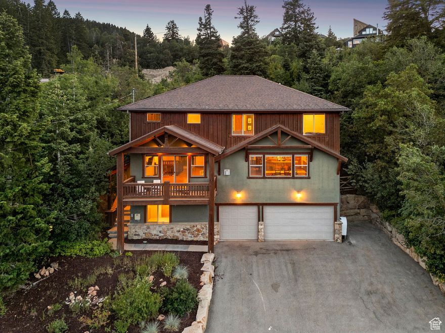 Quality Home With Tasteful Finishes And Mountain Views  This amazing home is in a great location in lower Summit Park for easy access to the slopes of Park City and the bustling city of Salt Lake City (15 minutes either direction). The home is built with quality construction throughout and boasts a spacious great room with living, dining and kitchen all opening to the mountain views. The chef's kitchen has stainless appliances, stone countertops, a walk-in pantry and plenty of additional storage. There are four bedrooms with three bathrooms upstairs plus a loft. Downstairs you'll find another bedroom, full bath, wine cellar and mudroom. This is the perfect mountain home with gorgeous mountain views, spacious decks, a large 3-car garage, a flat driveway, solar panels, privacy and more.