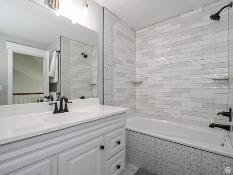 Tiny photo for 8407 MEADOW GREEN WAY, West Jordan, UT 84088 (MLS # 2116771)