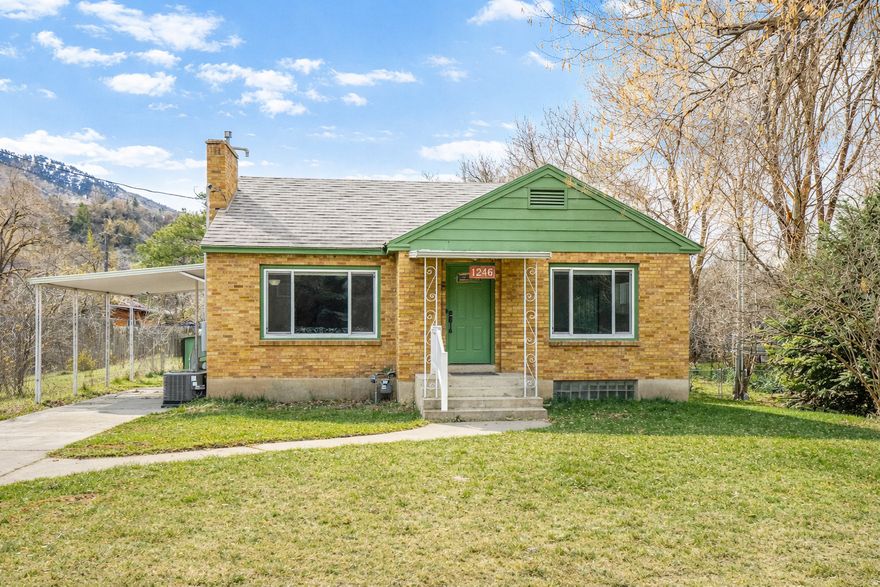 Updated brick rambler in Logan's "Island" area. Set along Canyon Road with great mountain views and quick access to USU, First Dam, and Logan Canyon. The home has been recently remodeled with new kitchen cabinetry, granite countertops, LVP flooring, fresh carpet, and updated bathrooms featuring new vanities and fixtures. Clean, refreshed, and move-in ready.