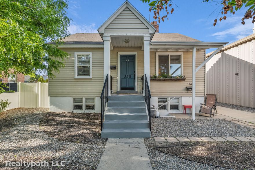 Discover this beautifully maintained legal duplex, perfectly situated in the heart of Provo. Just steps from the iconic LDS Temple, downtown dining, the public library, and the Provo Rail Station. This property offers unbeatable convenience and walkability-ideal for families, investors, or anyone seeking a prime central location.  Inside, you'll find three spacious bedrooms and two recently updated  bathrooms featuring modern finishes and thoughtful design that elevate everyday living. The fully fenced backyard is a true standout: roomy, private, and shaded by mature trees. It includes a large outside dog kennel for your furry family members; and a generous storage shed that provides ample space for tools, toys, or seasonal items.The lower-level basement apartment is a game-changer for income potential-it's already pre-approved with the Utah Housing Authority and currently occupied on a flexible month-to-month lease, giving you immediate cash flow with peace of mind.  Whether you're looking for a primary residence with extra rental income or a turnkey investment property, this Provo duplex delivers comfort, location, and value in one exceptional package. Don't miss your chance to own a slice of Provo's most desirable neighborhood! All information is provided as a courtesy and all information should be verified.