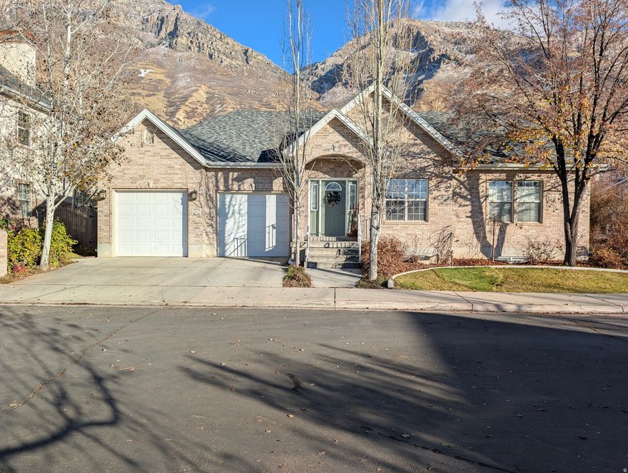 FANTASTIC home!  The original owner, well cared for, main floor living, single family home, in a private HOA community with low HOA fees ($35 per month/HOA run by the homeowners).  Just East of the BYU campus, right next to the new Wasatch Elementary, nearby parks, recreation, Provo Peaks Ice Arena, Splash Summit Water Park, easy access to freeways, shopping and restaurants, and so much more.  Beautiful cherry hardwood floors in pristine condition.  Owner is in the process of finishing the primary bathroom remodel with new shower, vanity, countertops and flooring.  Recently installed exterior programable lighting in the eaves, re-roofed in 2023, new HVAC in 2018, new smoke and carbon monoxide detectors in 2025, new manabloc water system installed in 2024, new wood blinds on the main floor in 2024, new toilets and surge protector on the a/c and the list goes on and on.  This is a home that is move in ready!  Don't miss your chance to see this home TODAY!  As per the CC&R's this property must be owner occupied.  Square footage figures are provided as a courtesy estimate only and were obtained from the Utah County Recorder.  Buyer is advised to obtain an independent measurement.