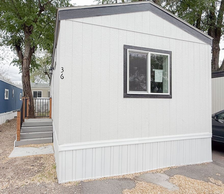 *** 1 month FREE lot Rent with purchase*** This charming 616 square foot manufactured home, built in 2026 by Cavco, offers a comfortable and modern living space in Ogden, UT. Featuring one spacious bedroom with a walk-in closet and an en suite bathroom, this home is designed for convenience and privacy. The open living room flows seamlessly into a well-equipped kitchen complete with an oven, fridge, and dishwasher, making meal preparation a breeze. Additional amenities include central air conditioning for year-round comfort and a dedicated laundry room with washer/dryer hookups, enhancing everyday functionality. Located within the welcoming Harrisville community, residents enjoy a peaceful and friendly neighborhood atmosphere in Ogden. Harrisville offers a well-maintained environment with easy access to local amenities, shopping, and dining options. The community is ideal for those seeking a balanced lifestyle with the benefits of suburban tranquility and proximity to city conveniences. Whether you're starting out or looking to downsize, this home in Harrisville provides an excellent opportunity to enjoy comfortable living in a vibrant setting.