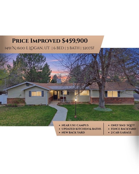 Homes For Sale - 1491 N 1600<br/> Cache County, Logan, UT 84341