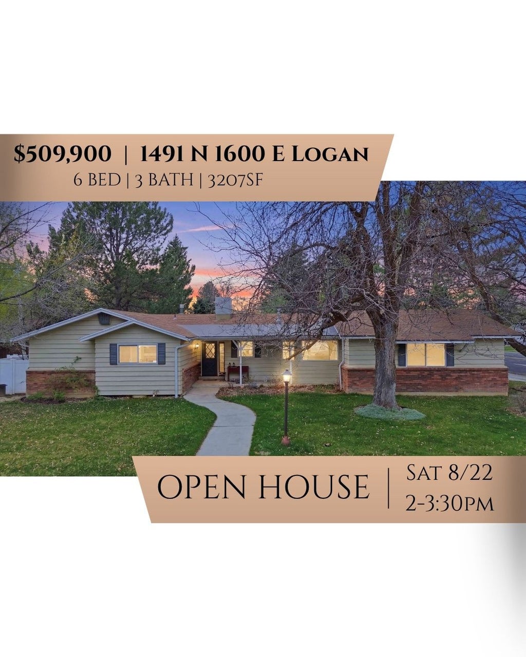 Photo of 1491 N 1600 E, Logan, UT 84341 (MLS # 2175100)