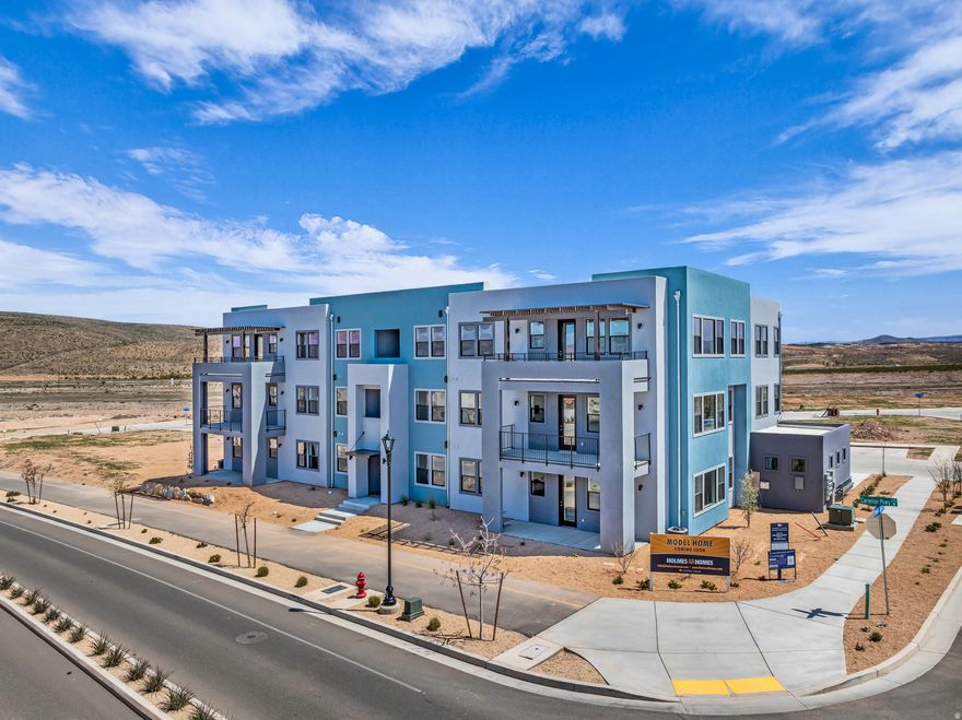 Ask about our  special incentives! This top floor  unit with fantastic views !  Beautiful finishes , 9 ft ceiling, Quartz countertops . This condo feels like Home!  These condos are eligible for the $20,000 Utah first-time buyer program .