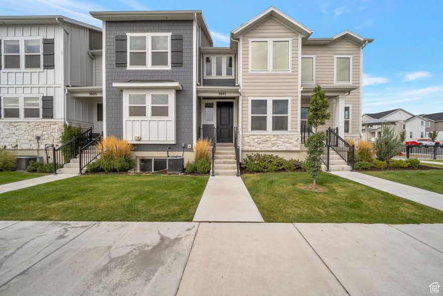 Beautiful townhome located in a highly sought-after area of Lehi! Featuring one of the best floor plans available, this 3-bedroom, 2.5-bath home is open, spacious, and designed for comfortable living. The gourmet kitchen boasts quartz countertops, stainless steel appliances, and a great island-perfect for cooking and gathering. Enjoy fantastic community amenities including a pool, clubhouse, fitness center, and pickleball courts. With a 2-car garage and convenient access to Silicon Slopes, I-15, and premier shopping at Traverse Mountain, this townhome offers the perfect blend of style, location, and convenience.