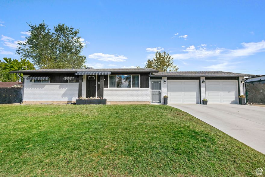 Beautifully updated home with new kitchen featuring quartz countertops and soft-close cabinets. Fresh paint, new driveway, gated RV parking, and smart patio with speakers. Near I-15, I-84, and FrontRunner. Possible 4th bedroom. Move-in ready Roy home! New roof Nov. '25.