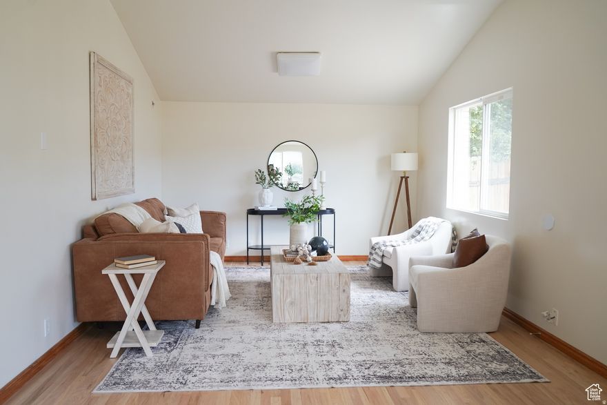 Perfectly located home in the heart of Cottonwood Heights. Brand new white kitchen cabinets, new appliances, and stunning new quartz countertops. Newly refinished hardwood floors, new carpet throughout, freshly painted, and new windows. This home has 5 bedrooms, 3 bathrooms, living room, office, and an open concept layout with a spacious family room with vaulted ceilings just off the kitchen. This is the home you have been waiting for! Close to shopping, I-15, and just down the road from the mouth of Big Cottonwood Canyon. Buyer to verify all info.