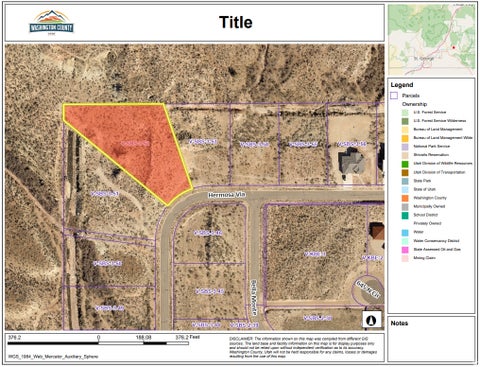 Vacant Land For Sale - 52 Sierra Bella Dr #52<br/> Virgin, UT 84779
