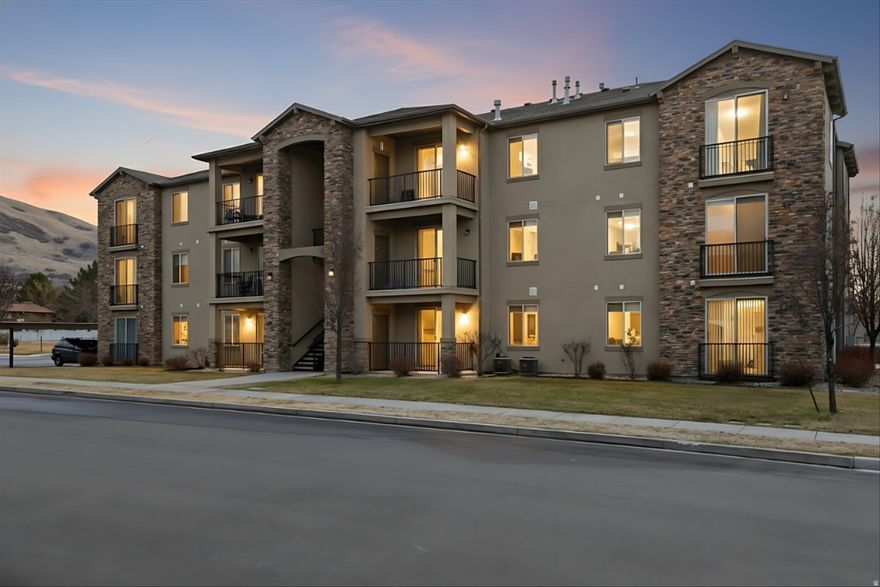 Experience effortless main-level living in this stunning 3-bedroom, 2-bathroom Centerville condo. The open floor plan features a chef-inspired kitchen with upgraded cabinetry and LVP flooring, while the spacious primary suite serves as a private retreat with its own ensuite bathroom.  Sunlight fills the living area, which opens to a shaded patio and storage. Beautiful mountain view and meticulously maintained with a 2023 water heater and 2026 professional updates, this home is move-in ready. Enjoy Pineae Village amenities like the pool and pavilion, plus HOA-covered exterior maintenance, sewer, water, and trash. This home also includes lawn care, snow removal, and a designated carport. Located near top-rated Davis schools and Centerville Plaza with easy access to I-15.    Square footage figures are provided as a courtesy estimate only and were obtained from tax data. Buyer is advised to obtain an independent measurement.