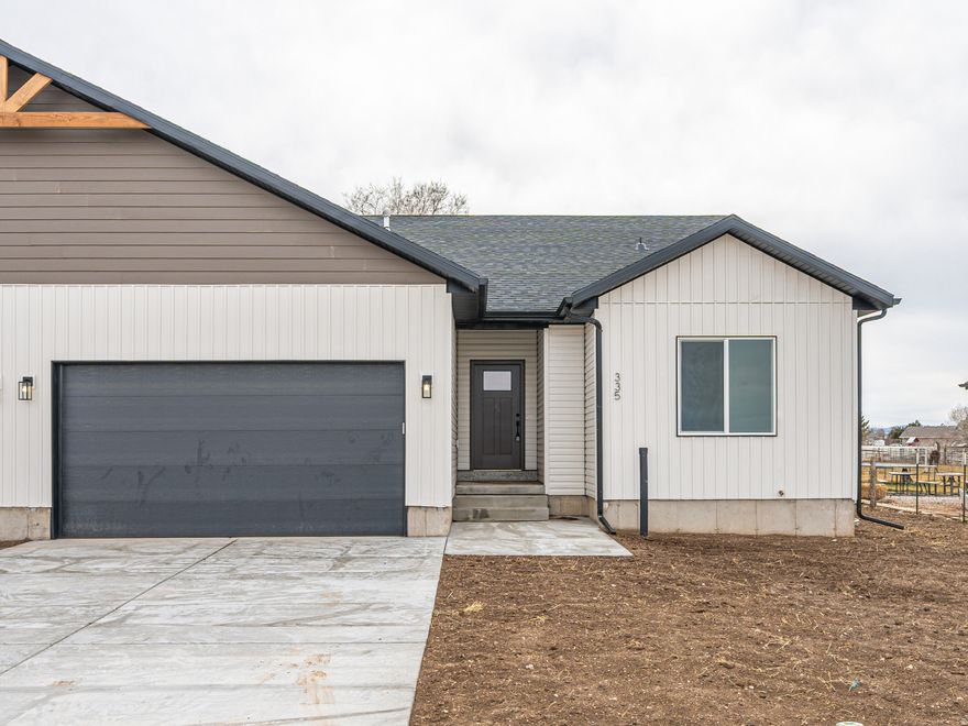 Brand-new, never-lived-in home in Fillmore by a trusted local builder - bright, open single-level living with tall ceilings, large windows, and an efficient 3-bed, 2-bath layout. The primary suite features a walk-in closet and direct access to the laundry for everyday convenience. A private basement entrance and roughins/plumbing for a full second kitchen give you flexibility to finish an in-law suite, rental unit, or expanded living area. Preferred lender offers a 1% rate buy-down for the first year of ownership. Schedule a showing today.