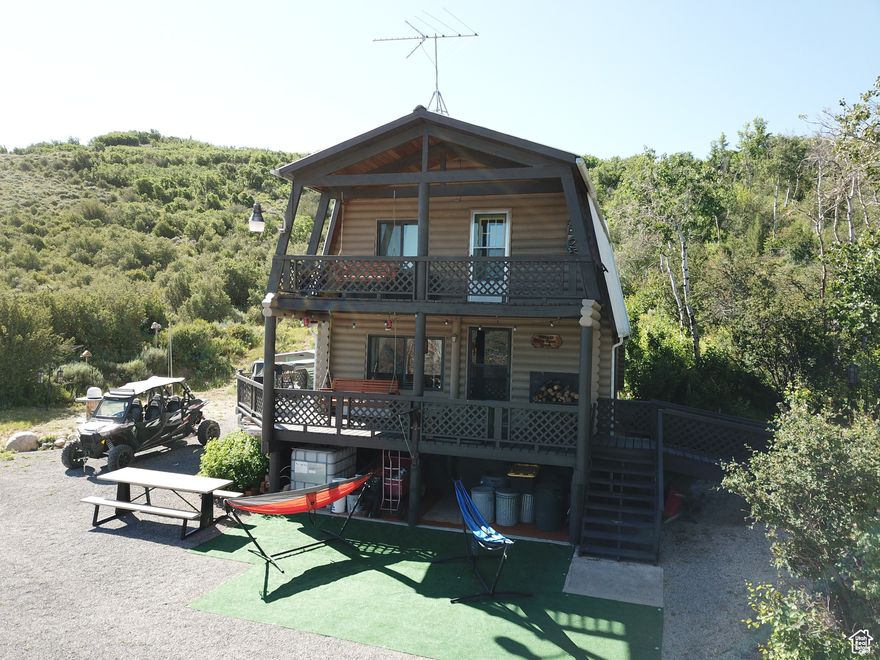 Check out this recently updated cabin, just 90 minutes from Salt Lake City- making it a perfect mountain retreat.  Situated only 15 minutes from Echo Reservoir this is a great area to play on the Lake, and spend time in the mountains on the same weekend.  If you Like Hunting, Fishing, and Riding ATV's, You'll Love this property.      The Cabin is Off -Grid with utilities provided by: a solar system for power,  Bulk Propane Tank for gas appliances including on demand hot water, Large in-ground water tank for water,(Trailer for refilling water tank included), and Septic drain field for sewer.