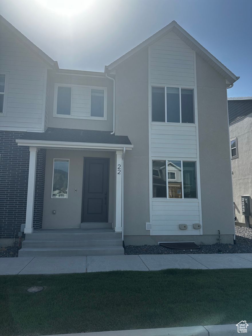 QUICK MOVE-IN! COMPLETED! This luxurious end unit floor plan features 4 bedrooms and 3.5 bathrooms, along with an open concept main living area with a large great room and kitchen with a deep island, a perfect area for cooking and entertaining. The upper floor features the spacious primary suite, with walk-in closet and extended bathroom. The upper floor also has two additional bedrooms and an amazing loft to use as a study or game area. The finished basement completes the floor plan with a fourth bedroom, a media area, and a full bathroom. Large closets and shelves provide storage space throughout the Olivia and parking is easy with a wide two-car garage. Seller offering preferred lender incentive!