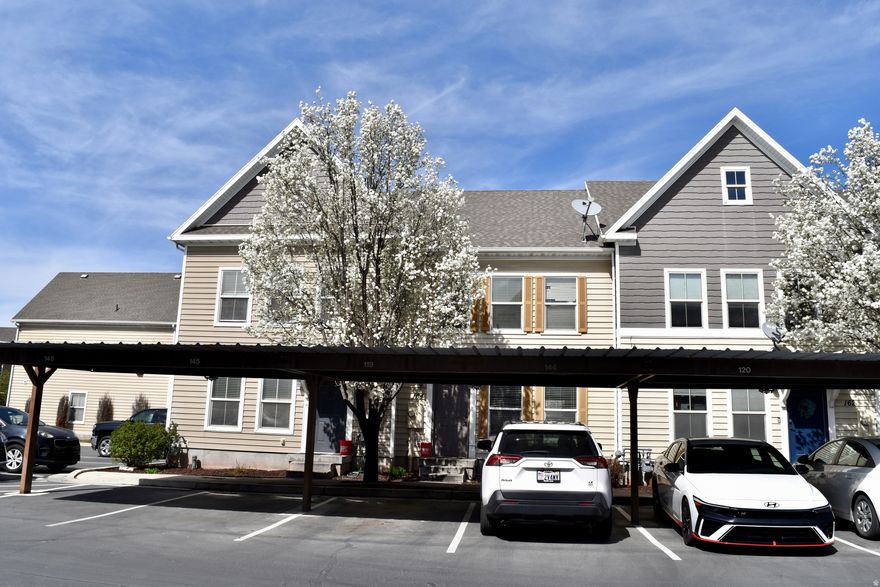 Charming townhome located in a secure gated community! The main level features beautiful laminate flooring. The spacious kitchen overlooks the inviting family room, making it perfect for entertaining and everyday living. Enjoy abundant storage throughout the home, including a convenient storage closet on the back patio. Ideally situated within a half-mile walking distance to the TRAX station, movie theater, Chinatown, and a variety of restaurants. Easy freeway access and a quick commute to downtown make this location incredibly convenient.  The property is currently tenant-occupied and is within the HOA rental cap. The existing tenants have been in place for several years and have proven to be very stable and reliable, making this a great opportunity for investors seeking immediate rental income.