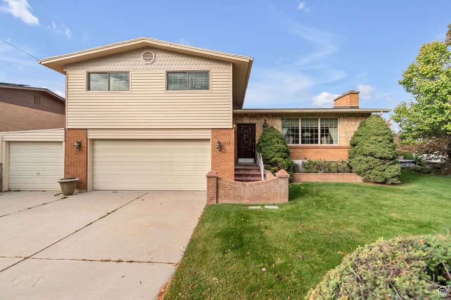 WELCOME HOME!  To a  very well loved and beautifully cared for property. You will enjoy gorgeous MOUNTAIN VIEWS and a covered Patio that's perfect for morning teas or relaxing evenings outdoors. Inside, the FORMAL DINING room is ready for family dinners and get-togethers - it is a classic feature that is making a comeback! Bedrooms  are all nicely sized with deep closets. There is also EXTRA deep storage closets, throughout the home. There have been many thoughtful updates, including a B-HYVE Wi-Fi-controlled sprinkler system you can manage right from your phone! A surprise awaits you under the carpets ... ORIGINAL HARDWOOD FLOORS, just waiting to shine again. With a grade school right across the street , this is a wonderful place to call home, filled with warmth, character, and care in every detail. Come take a look!