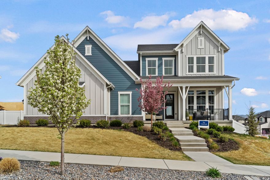 Own a professionally designed model home in an amazing community nestled in the foothills of Saratoga Springs. This light-filled home features an open layout, spacious bedrooms, and a thoughtfully designed kitchen with abundant cabinetry and a walk-in pantry. The walk-out finished basement adds valuable living space, complete with a wet bar-perfect for entertaining or relaxing. Enjoy mountain views, nearby parks, and quick access to ATV trails, with shopping and dining just minutes away, including Costco less than four miles from home. A fully landscaped yard completes this rare, move-in ready opportunity in a prime location.