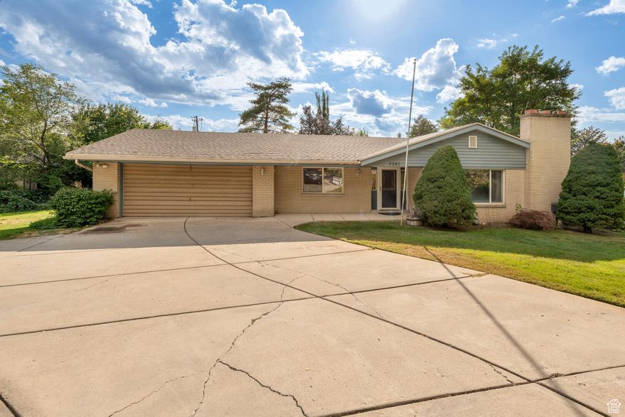 Don't miss this incredible opportunity to buy a lovely, original owner home in a highly desirable and peaceful Holladay neighborhood. This home is livable but a great candidate for a remodel or rebuild. Main floor living with primary suite and laundry. Amazing carport space with two large bays for RV, boat, or trailer in addition to two car attached garage. Great schools and easy access to I-215.  Radiant baseboard heat on both levels. Boiler is less than 7 years old as is the indirect hot water tank. Plumbed for a Kinetico water softener system. AC is on the main floor only. Basement stays nice and cool naturally. Vinyl windows. Sold as is. Square footage and acreage figures are provided as a courtesy estimate only and were obtained from county records.  Buyer and Buyer Agent are advised to obtain an independent measurement.