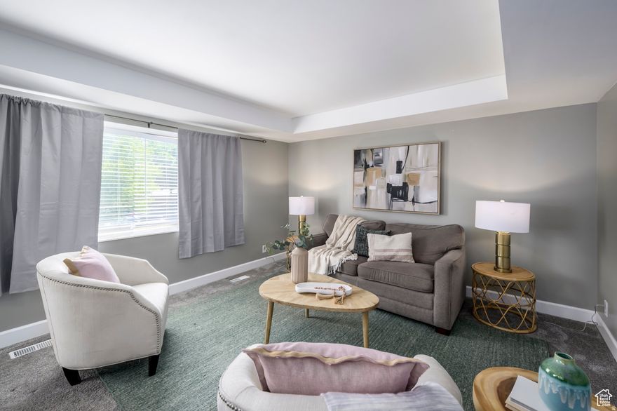 Must see! Seller willing to pay HOA fees for a YEAR ($2500 value)!! This delightful one-bedroom, top floor condo boasts an unbeatable location in the heart of Holladay. Just moments away from SOHO food trucks, Harmons, Taqueria 27, and Holladay City Park, it offers exceptional convenience and accessibility. This top-level unit features stainless steel appliances, including a gas range, and an open-concept kitchen and living area that's ideal for entertaining. The spacious bedroom provides a comfortable retreat, while charming window seats add warmth, character, and a cozy place to relax.  The Aix La Chapelle community offers a tranquil, park-like setting with beautifully maintained landscaping that shines year-round. Residents enjoy access to two swimming pools, a clubhouse, fitness center, sauna, and a washer and dryer conveniently located in the building's basement. The unit includes one assigned covered parking space along with ample guest parking. Please note this is an owner-occupied community. Seller is related to the agent. Square footage is provided as an estimate from county records; buyers are encouraged to verify measurements independently.