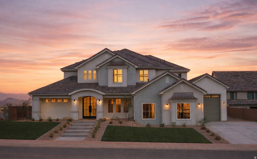 Akre Custom Home's newest cape cod style Bristol plan. A statement of luxury, comfort, and thoughtful design. With spacious living areas, high-end finishes, and a seamless flow between rooms, this (5) five-bedroom, (4) four-bathroom home embodies the craftsmanship and sophistication that define Akre's quality. Two laundry rooms, a great room for entertaining and a second living space upstairs with J&J bathrooms, private vanities and tall ceilings. Clean lines, premium materials, and a balance of modern elegance and inviting warmth make it a place where family life and effortless entertaining come together beautifully. A true custom masterpiece with large living spaces and elevated views of little valley. XL garages, RV, Stubbed for a pool, EV Charge outlet, smart home wired & more.