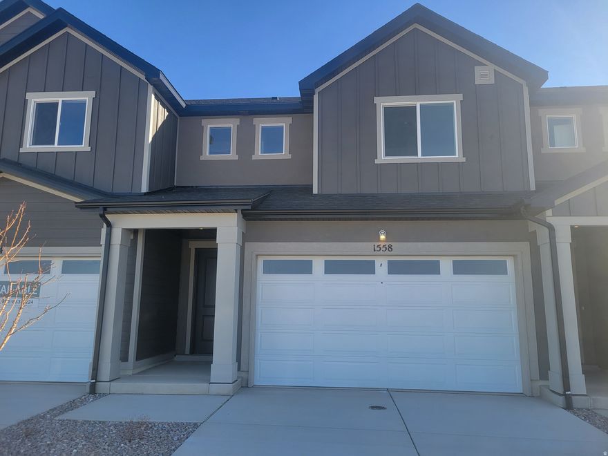 The Cornell. This beauty has a spacious kitchen with plenty of cabinet and counter space. Open dining area and great room add modern charm. Additionally, there is a fully fenced back yard. Cozy loft area upstairs and 3 bedroom!