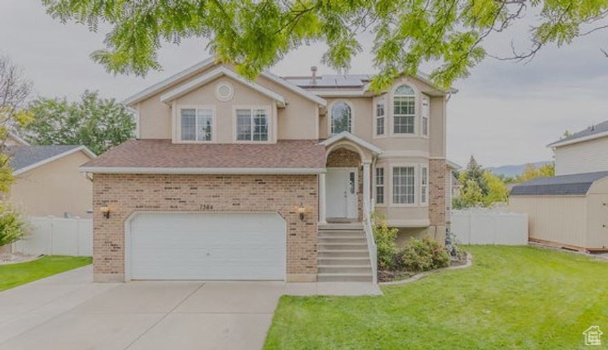 Enjoy comfortable living in this stunning 5-bedroom home located in the desirable Woods Cross area. This house sits just  minutes away from two freeways, front runner, Legacy Highway, a short 7 minute drive to downtown SLC and 12 minutes to the  airport and so many amenities making it perfect for someone seeking space AND convenience. This house offers an open floor  plan with an updated kitchen boasting granite countertops and a gas range, a nice wood burning stove in the family room for  those colds night when you want to cozy in and first floor laundry. Upstairs you will find 4 bedrooms including the large Primary  Suite and attached bathroom. Need more space, this house has got it. There is a finsihed basement with another bedroom and  large family room perfect for gathering, storage or whatever you desire...or you can make it an ADDITIONAL bedroom. The yard comes with the chicken coop AND chickens if  you want, or the seller can take it all with them. Other items of note: Solar panels are equipped with a switch that automatically  provides power to five essential areas of the home during a power outage 1.Fridge, 2.Freezer in Garage- Plug next to wood  shelf, 3. Master Bedroom, 4. Bedroom in Basement (office right now), 5. Microwave. The roof was replaced in 2021, AC/Furnace  was replaced in 2025, google fiber and comcast available, large safe in the primary closet is staying and there are 6 fruit trees in  the backyard. If you are looking for a friendly, convinient neighborhood where you can plant roots and start fresh, look no further, YOU HAVE FOUND IT HERE! Call to schedule a tour, fall in love and make us an offer. Buyer to verify all