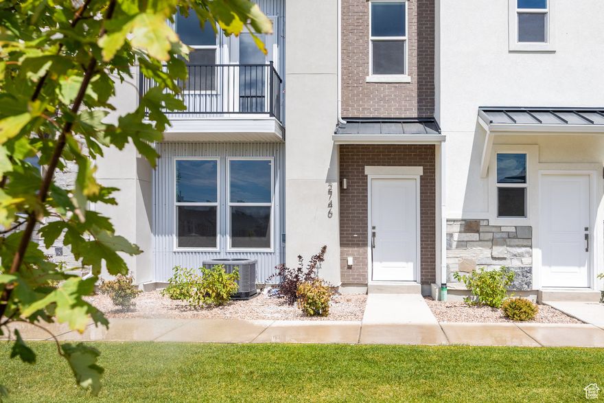 MOVE IN READY--Rare Biltmore floor plan available at The Ridge at Spanish Fork. This is one of our most popular three-bedroom townhomes! The main level includes a welcoming family room and a 2 car garage, while the second level is fully open with a spacious kitchen, dining area, and family room-ideal for gathering and entertaining. The Biltmore is also the only three-bedroom layout that features a back deck. Upstairs, the primary suite is joined by two additional bedrooms and another full bath. The Ridge at Spanish Fork is a townhome community on the east side of Spanish Fork with a clubhouse, fitness center, indoor/outdoor pool, pickleball courts, and a dog park. The location is convenient to shopping, dining, schools, I-15, and Spanish Fork Canyon. Two, three, and four-bedroom plans are available, with new inventory ready now. We also welcome investors. Tour the model home today. Use our preferred lender and receive a $10,000 credit toward a rate buydown or closing costs.