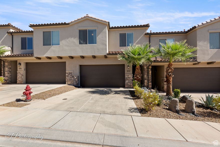 **fully furnished vacation rental with great rental history** Experience the beauty of Southern Utah in this stylishly updated 3-bedroom, 3-bath condo, approved for vacation rentals and sold fully furnished. Featuring modern finishes and an open-concept layout, this home offers a bright and inviting atmosphere perfect for relaxing or entertaining. The kitchen showcases contemporary design elements and quality updates, while each bedroom provides comfort and privacy for guests or family. Enjoy stunning red rock views, nearby trails, and convenient access to shopping, dining, and local attractions. Whether you're seeking a full-time residence, a getaway retreat, or a turn-key investment property, this condo checks every box.