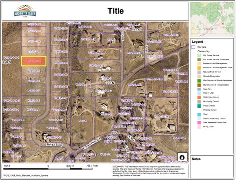 Vacant Land For Sale - 10 Sierra Bella Dr #10<br/> Washington County, Virgin, UT 84779