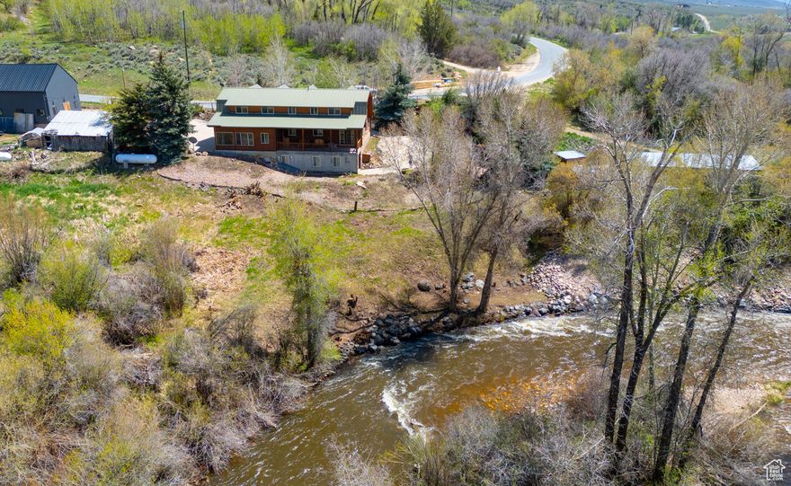 Once in a lifetime opportunity to have a Cabin with 180 degree views and access to the Weber River. Sitting on your covered back deck has never been quieter and more serene. The cabin has been updated to suit families of all sizes. The Seller is willing entertain a fractional share use on a 1/6th or 1/8th share opportunity. Contact the Listing Agent or details. *Garage has been converted to living space.