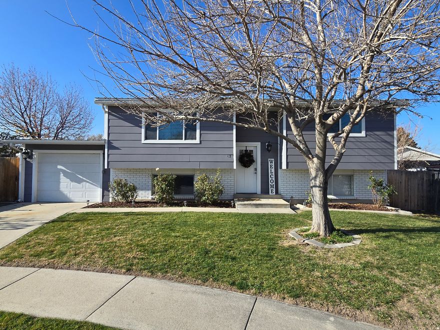Charming, Updated Home with a large fenced private backyard in a Quiet Neighborhood. This cozy home features numerous updates completed in 2021. The remodel included a beautiful new kitchen with Pergo flooring, fresh carpet throughout most of the home, and updated bathrooms. Most windows were replaced, and a new condenser unit was installed to provide efficient air conditioning. along with a new water heater. The extra room downstairs could easily be a 5th bedroom just needs carpet. 2 large family rooms make for great entertaining. The exterior received new cement board siding, fresh paint, and updated outdoor lighting for great curb appeal. Inside, the upstairs family room, hallway, and kitchen and downstairs have just been freshly painted, creating a bright and welcoming atmosphere-perfect for entertaining. The refrigerator is included. Square footage figures are provided from Salt Lake County records; buyers are advised to verify all information.