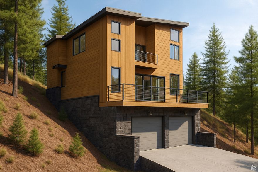 Prime uphill lot with included building plans and survey! An exceptional value with mountain and valley views in a highly desirable Park City neighborhood. Situated in the Park City School District, this property is only minutes away from Deer Valley and Park City ski resorts. The uphill slope offers an opportunity for a backyard and patio. Save yourself valuable time and expense with the included building plans for a three-bedroom, three-bath home with an office and open-concept living and kitchen area. Summit Park boasts some of Park City's best trails and backcountry skiing. With public open space directly behind the lot, you can backcountry ski from your own doorstep. Neighborhood streets are maintained by the county, with public utilities located on the street. Don't miss this chance to create your mountain retreat in the heart of the Wasatch!