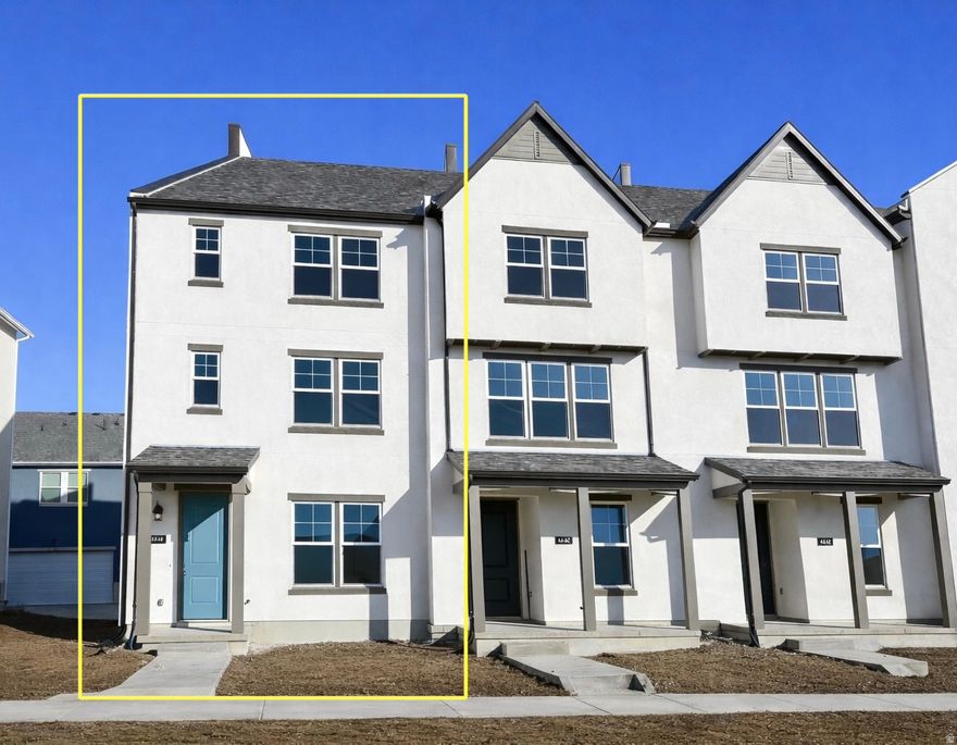 3.875% RATE YOUR FIRST YEAR! ASK ABOUT OUR LENDER INCENTIVES! BRAND NEW Quick Move-In Olivia plan just a short walk to Daybreaks Watercourse. Enjoy maintenance free living at its best in this beautifully designed home. It features 3 bedrooms, 2.5 baths, plus an unfinished room that can easily be finished as a 4th bedroom and full bath. The open-concept kitchen and family dining area offer generous space for entertaining, filled with natural light throughout. Extend your gatherings outdoors to a covered deck just off the kitchen. PLUS enjoy all of Daybreaks amazing amenities!