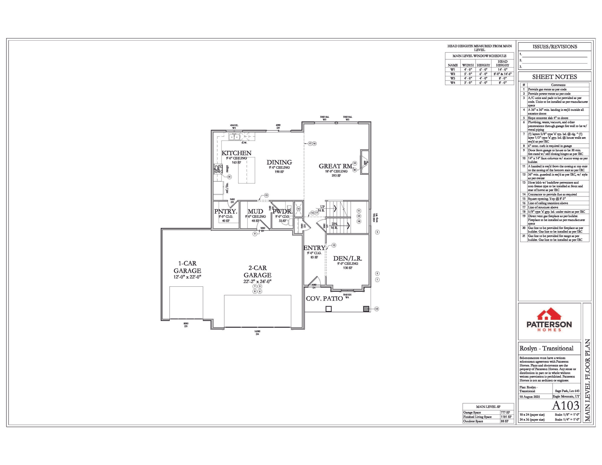 SAGE PARK - Residential
