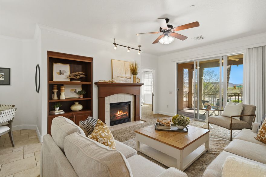Check out this freshly updated condo retreat in St George located on desirable west side of St. George, this light-filled 2-bedroom, 2-bath condo offers low-maintenance living with comfort, convenience, and exceptional access to Southern Utah's most sought-after destinations. Located on the second level, the home enjoys elevated views, abundant natural light, and a bright, airy atmosphere throughout. A private garage adds valuable storage and everyday convenience. Designed for easy living and flexibility, the property is well-suited for those seeking a lock-and-leave lifestyle, a second home, a long-term investment opportunity. Residents enjoy great community amenities while being just minutes from shopping, dining, entertainment, medical services, outdoor recreation, and major commuter routes. The location provides excellent access to local universities, healthcare and medical education facilities, extensive biking and hiking trails, golf, and year-round outdoor activities. Positioned within reach of some of the Southwest's most iconic destinations, this property also serves as an ideal hub for exploring Zion National Park, Bryce Canyon National Park, Snow Canyon State Park, and Las Vegas. DON'T MISS THIS ONE!