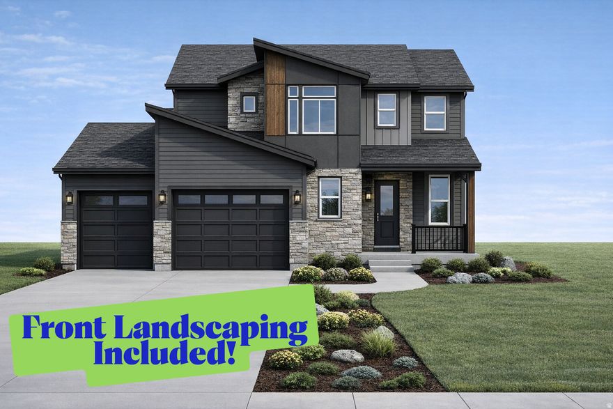 ***FRONT LANDSCAPING INCLUDED & SELLER PAID RATE BUYDOWN!*** Beautiful 2-STORY HOME AT PAINT STAGE-see photos for current progress and selected finishes. Features 4 BEDROOMS & 2.5 BATHS, including a stunning primary suite with LUXE BATH & WALK-IN CLOSET. UNFINISHED BASEMENT offers room to grow and future equity. Located in a MASTER-PLANNED COMMUNITY with parks, playgrounds, pickleball courts & walking trails-FIRST PARK & TRAILS ALREADY COMPLETE. SELLER-PAID BUYDOWN + 3-YEAR NO-COST REFI available with builder's preferred lender. INCREDIBLE VALUE-DON'T MISS IT!   *Rendering Disclaimer: Photos shown are AI-generated renderings for illustrative purposes only. Actual finishes, colors, materials, and final construction details may vary from the images shown. Buyer to verify all details.*