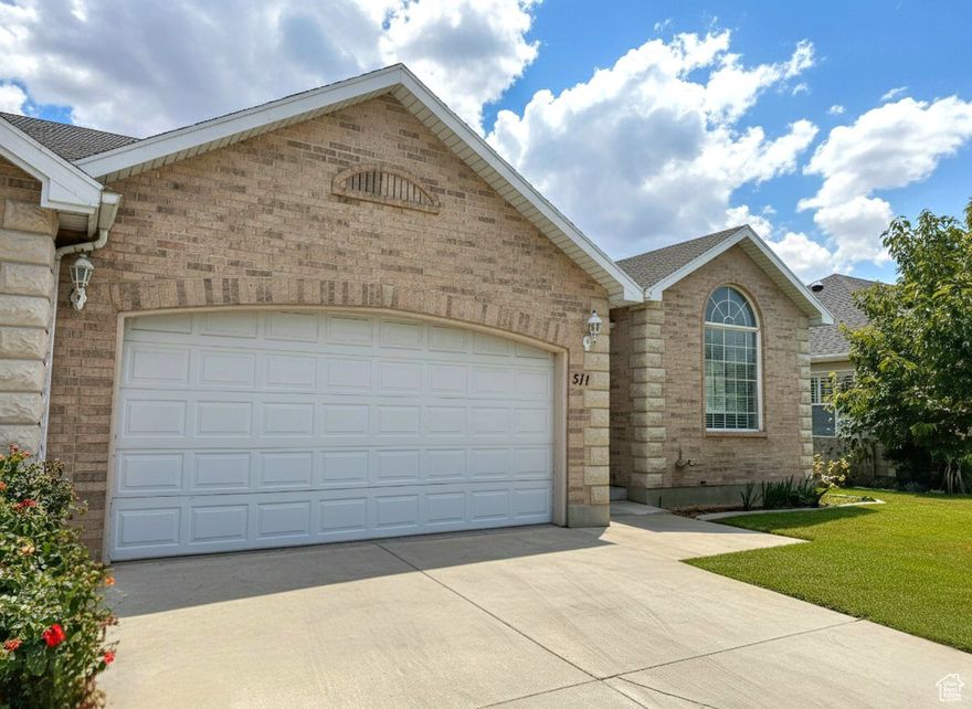 Seller motivated! Beautiful Twin Home in Sought-After Mountain Rose Community. Low HOA that maintains the front and back landscaping.  No age requirements or restrictions.  Located just off Orem Center Street, this spacious and well-maintained twin home offers comfortable main-floor living in a quiet, friendly neighborhood designed for easy living.  Bright, open-concept main floor with vaulted ceilings and abundant natural light. Cozy, private fenced patio  perfect for relaxing or entertaining. New roof, new paint, new carpet, new LVP flooring in the kitchen/dining area.  Fresh new sod in the backyard.  Finished basement with two additional bedrooms and kitchenette ideal for guests or hobbies. Oversized two-car garage with extra storage space  Don't miss this rare opportunity to own a home in one of Orem's most desirable communities. Comfort, convenience, and move in ready!