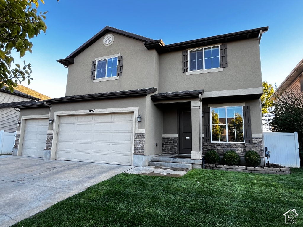 Photo of 897 W CAMBRIDGE DR, North Salt Lake, UT 84054 (MLS # 2189464)