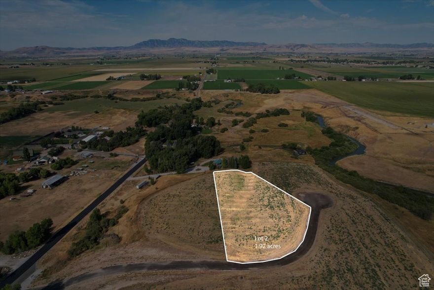 Welcome to Cub River Estates 1.92 acres in Cove, Utah with ag ground, secondary water, and sweeping views. Just 15 minutes from Cherry Peak, it's the perfect spot for a peaceful homestead, greenhouse, small livestock, or custom home and shop.