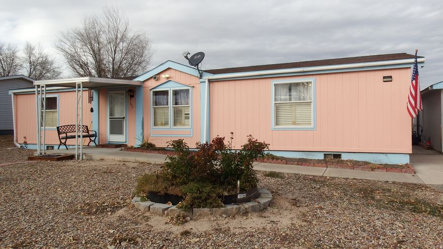 This home is offering you 1,456 square feet of living space! The kitchen and living room are spacious with a large pantry. The primary bedroom boasts a large bathroom and a deep closet along with privacy as it is on the opposite side of the home from the other 2 bedrooms. Outside, there is a large garage with an additional 2 sheds behind, which are included with the sale. The backyard is completely fenced in. Come see it! Sale of home is subject to the seller finding a suitable replacement property. Both refrigerators included in sale.