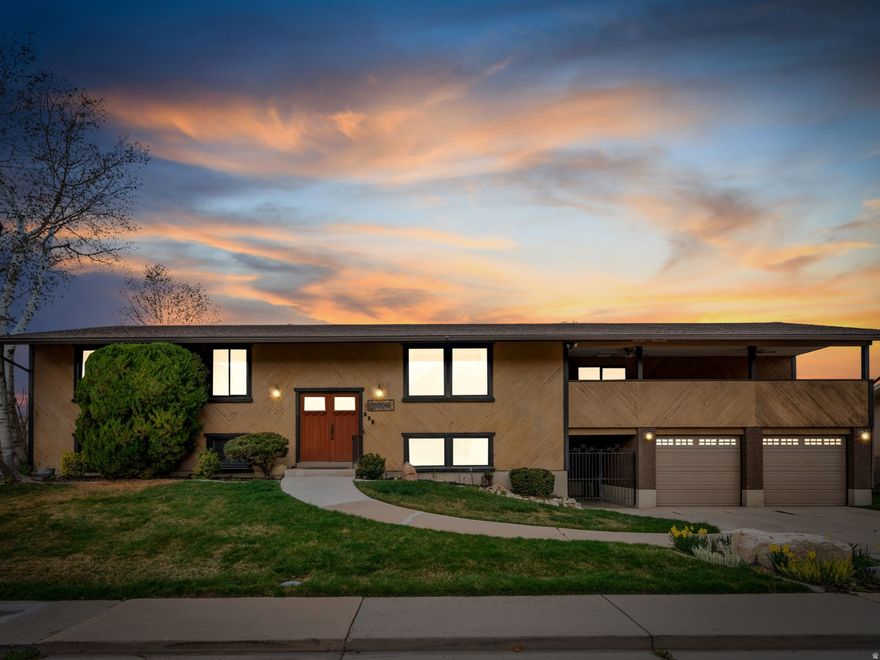 First time on the market! This original-owner 6-bedroom home offers 3,500 sq ft of living space, ideally situated in the heart of Orem on a desirable corner lot with stunning mountain views. This well-maintained home features major system upgrades within the past 5 years, including windows, HVAC, and attic insulation for enhanced comfort and energy efficiency. The kitchen and bathrooms have been updated with new flooring, countertops, and appliances/fixtures. Enjoy outdoor living with two decks, a patio, a storage shed, and a fully fenced backyard complete with fruit trees and a vegetable garden. Conveniently located near Orem High School, this home provides ample space to grow, gather, and create lasting memories.  This home is ready for you to make it your own!