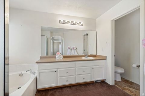 Tiny photo for 5037 W WHITE DIAMOND WAY, West Valley City, UT 84120 (MLS # 2166704)