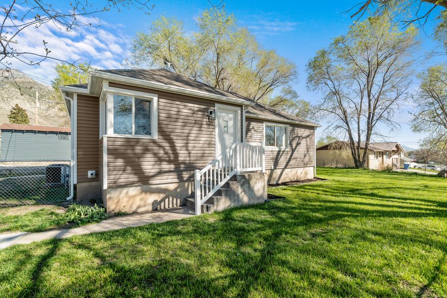 More space, more updates, and a fresh start in Honeyville. This remodeled home has original charm and updates. A brand new kitchen with custom touches, an updated bathroom, and new flooring. Major improvements like a new roof, siding, furnace, and A/C mean the big stuff has already been taken care of. With 3 bedrooms, 1 bathroom, and 1,966 square feet, there's room to settle in and grow. The unfinished basement gives extra space for storage, a workspace, or future plans. Outside, the yard has been refreshed and is a clean slate to make it your own. A solid home with the updates that matter most, ready for what's next.    Square footage figures are provided as a courtesy estimate only and were obtained from prior MLS listing.  Buyer is advised to obtain an independent measurement.