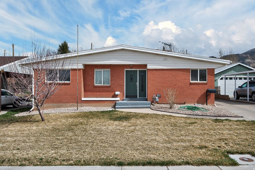 Welcome home to this traditional mid century architectural home! Home's do not come available in this amazing location very often with being just 1 block from Cedar High School and just a few blocks from SUU, everything you need to get to is just a few minutes away. The brick exterior helps increase the property's insulation value. Comfortable basement space that requires minimal heating and cooling. The home has 2 wood burning fireplaces that create a cozy ambience. The large family room on the main floor is perfect for family gatherings and entertaining. With the home being west facing, the backyard will be shaded in the evenings. The zoning is R2-2 which would allow for a basement apartment in the future if desired. Don't delay, come see today!